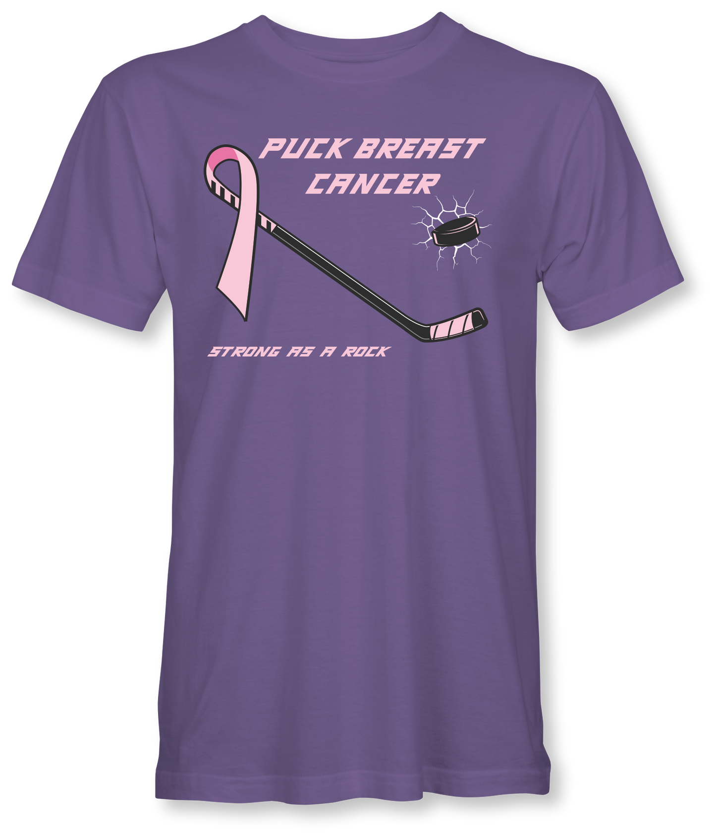 Puck Breast Cancer - Youth Tee's