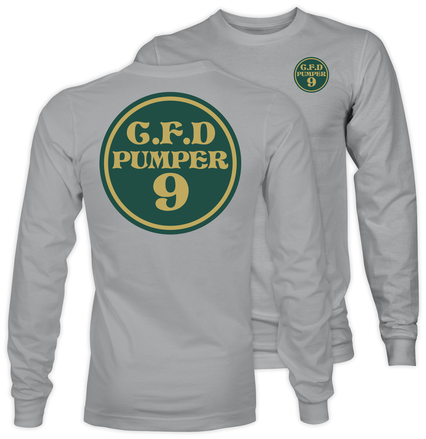 Pumper 9 - Medallion - Long Sleeve Adult Tee