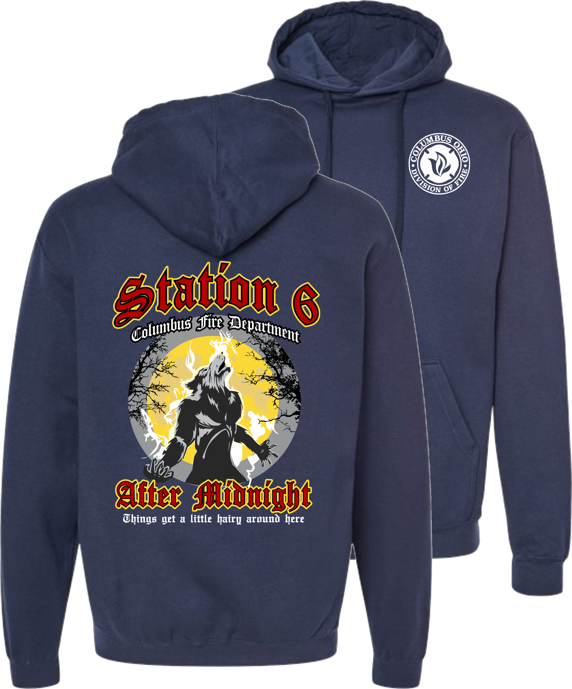 Werewolf Hoodie - ADULT – The Renaissance Tradesman Corporation