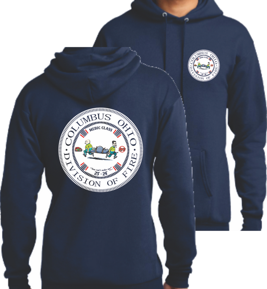 COLUMBUS DIVISION OF FIRE - MEDIC CLASS FLEECE HOODIE