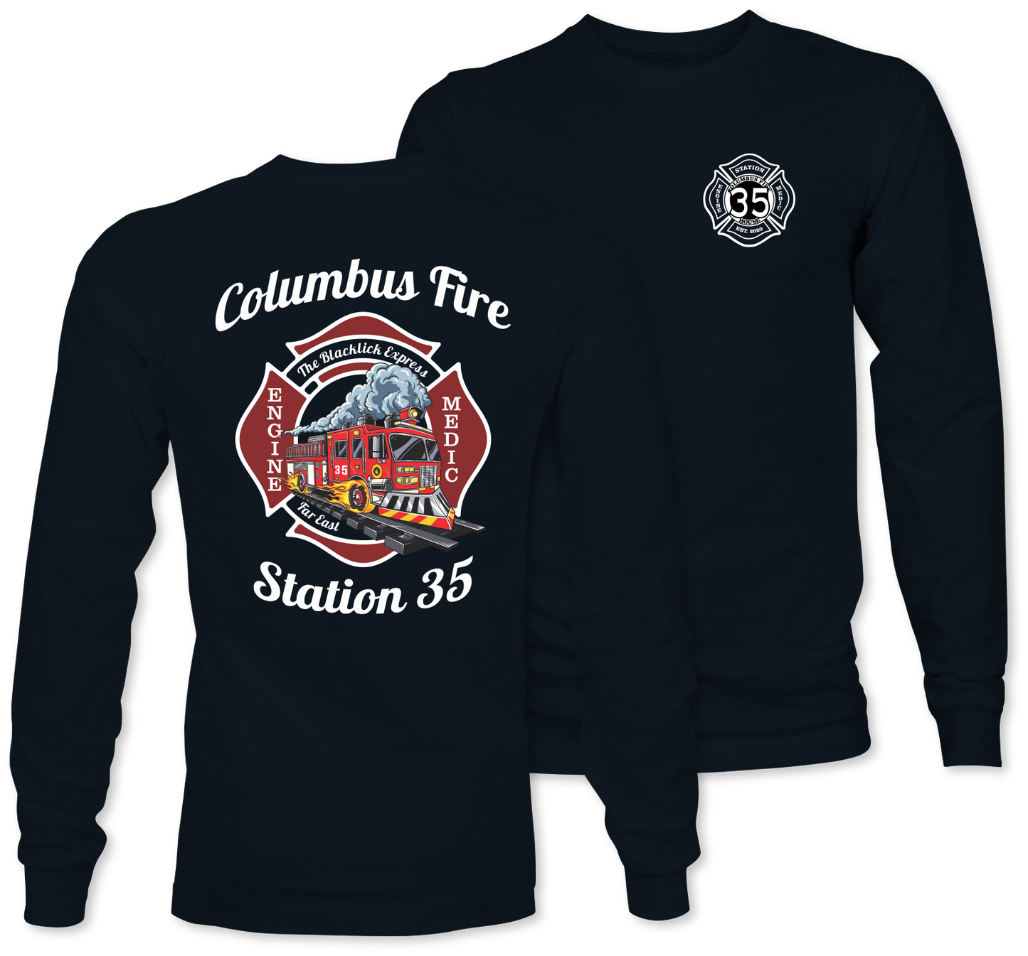 Station 35 - LS T Shirt