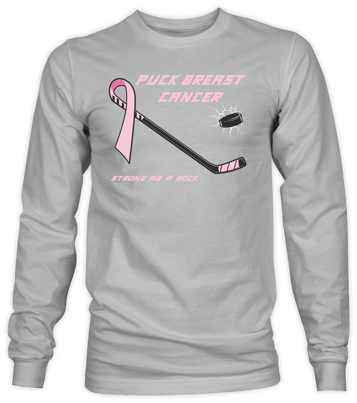 Puck Cancer - Adult Long Sleeve