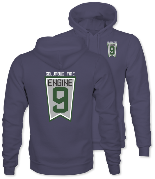 Engine 9 - SC - Adult Hoodie