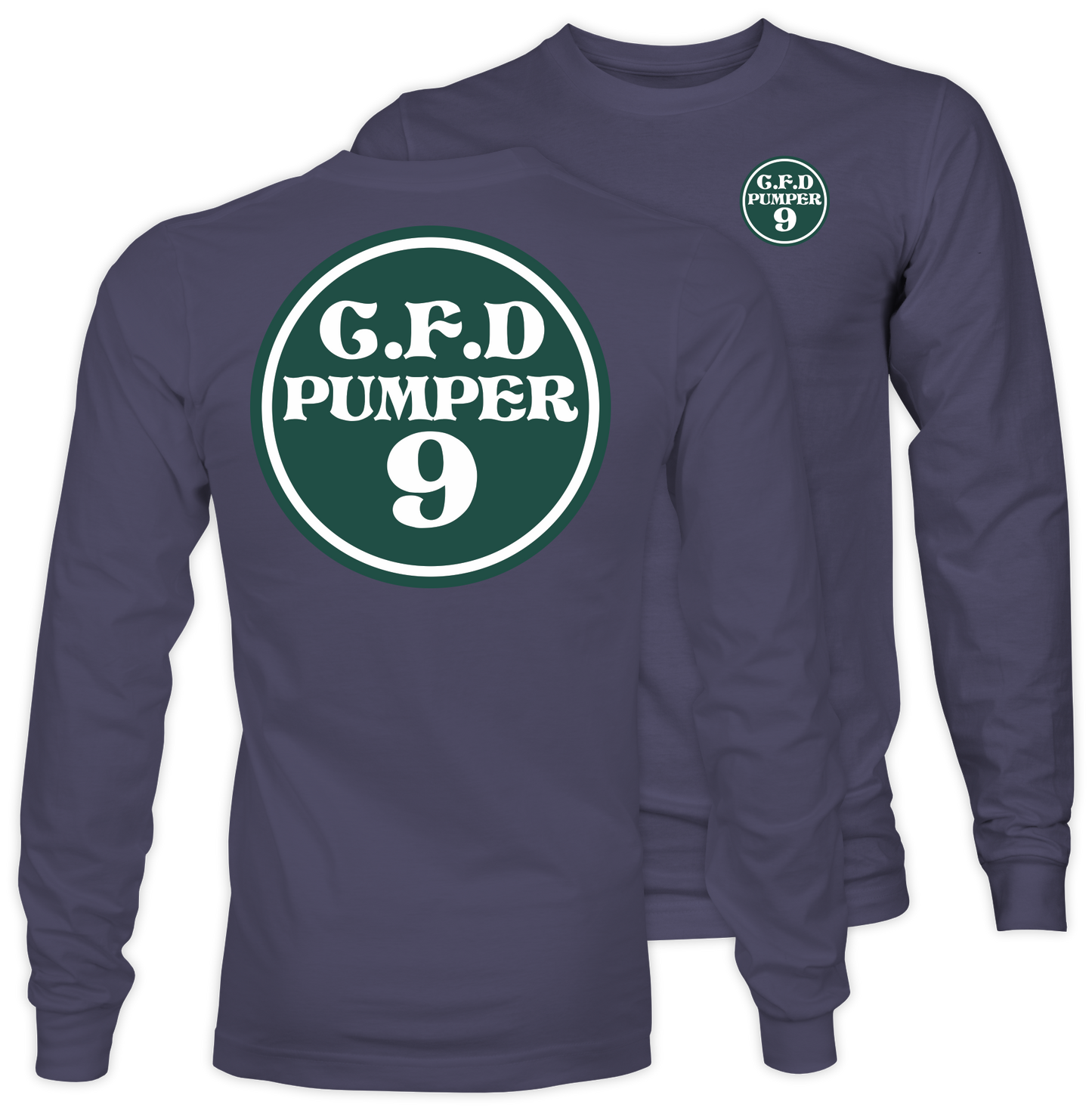 Pumper 9 - Medallion - Long Sleeve Adult Tee