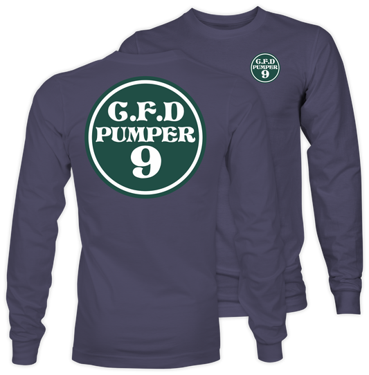 Pumper 9 - Medallion - Long Sleeve Adult Tee