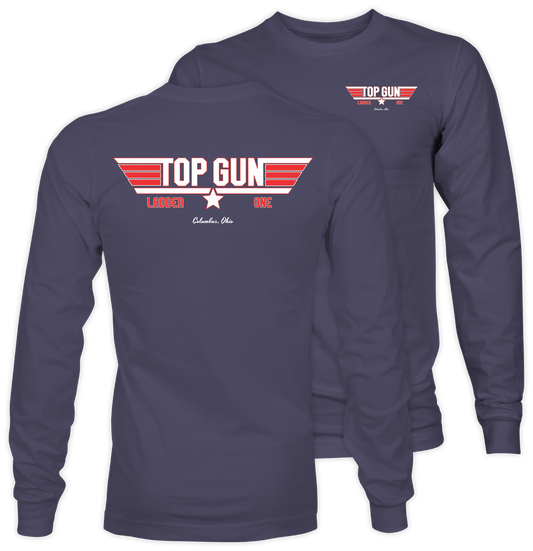 Station 1 Top Gun - Long Sleeve Adult Tee