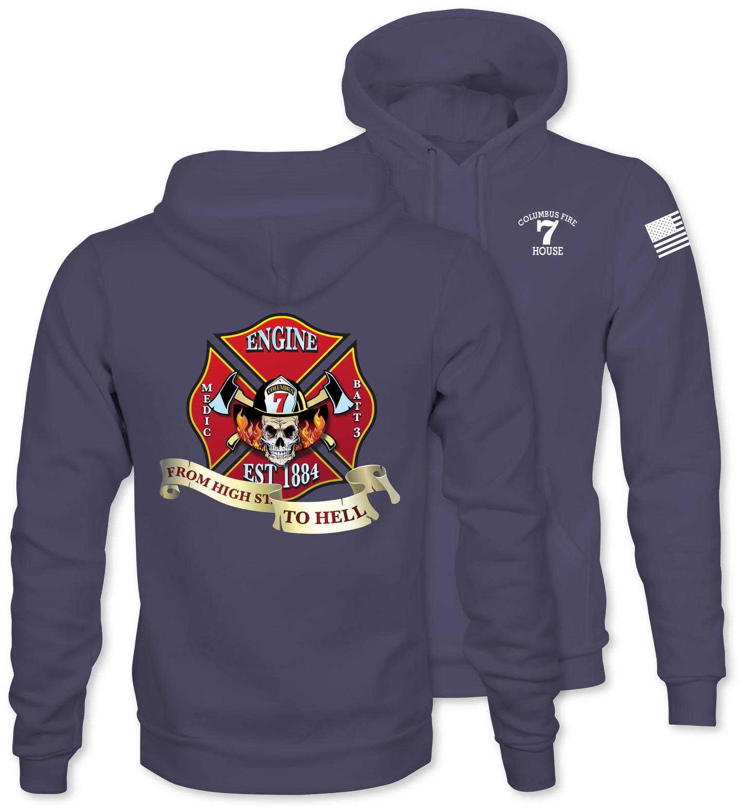 Station 7 Official Logo - Hoodie