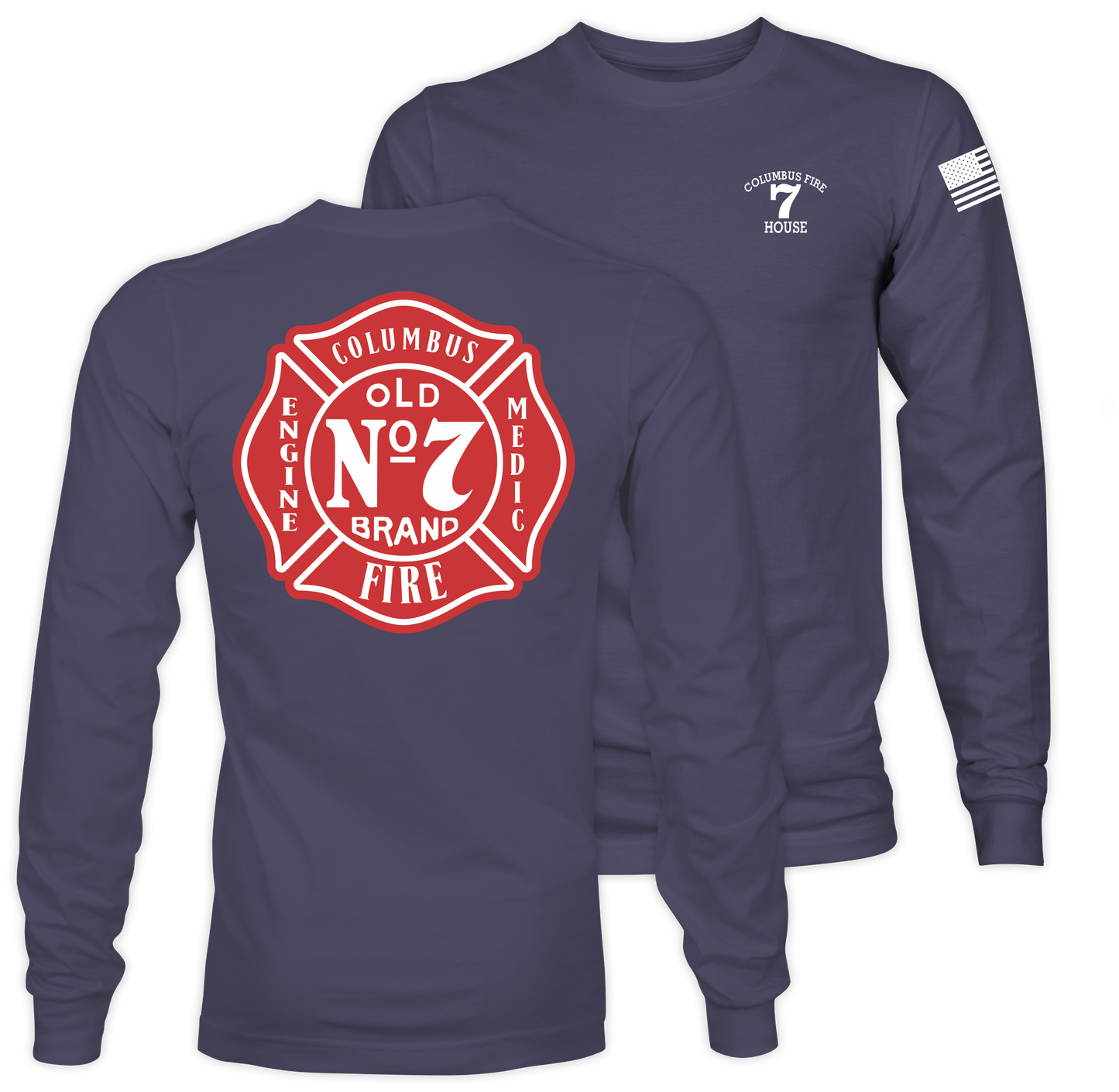 Old No. 7 - Adult Long Sleeve