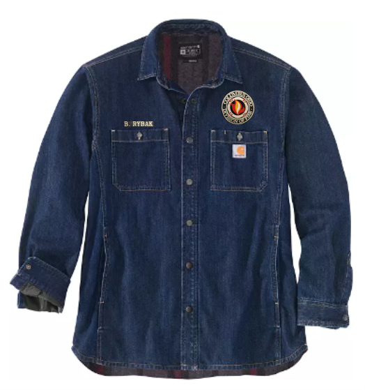 Rugged Flex - Denim - Carhartt Relaxed Fit Shirt Jac